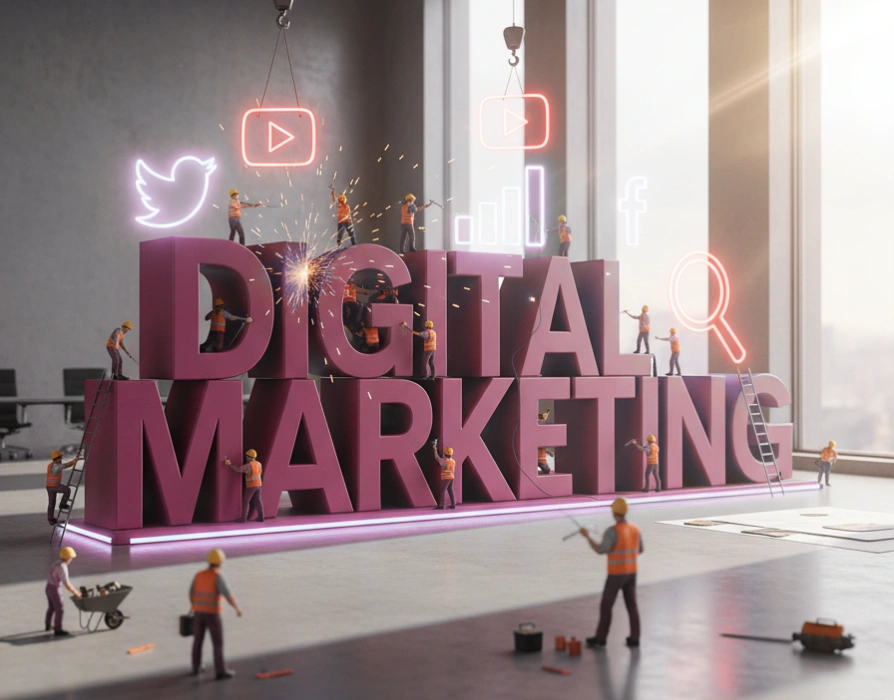 digital marketing construction picture of best freelance digital marketer